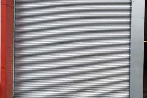 grey Industrial Roller Shutters in Hampshire
